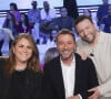 Exclusif - Valérie Bénaïm, Bernard Montiel, Raymond Aabou sur le plateau de l'émission Touche pas à mon poste diffusée en direct sur C8© Jack Tribeca / Bestimage 