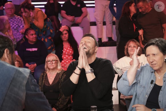 Exclusif - Raymond Aabou, Danielle Moreau sur le plateau de l'émission Touche pas à mon poste (TPMP) diffusée en direct sur C8. © Jack Tribeca / Bestimage