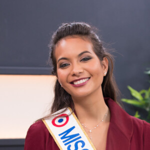 Exclusif - Rendez-vous avec Vaimalama Chaves, Miss France 2019 dans les locaux de Webedia pour une Interview pour Purepeople à Levallois-Perret le 30 janvier 2019.