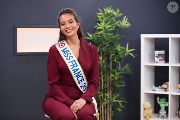 Exclusif - Rendez-vous avec Vaimalama Chaves, Miss France 2019 dans les locaux de Webedia pour une Interview pour Purepeople à Levallois-Perret le 30 janvier 2019.