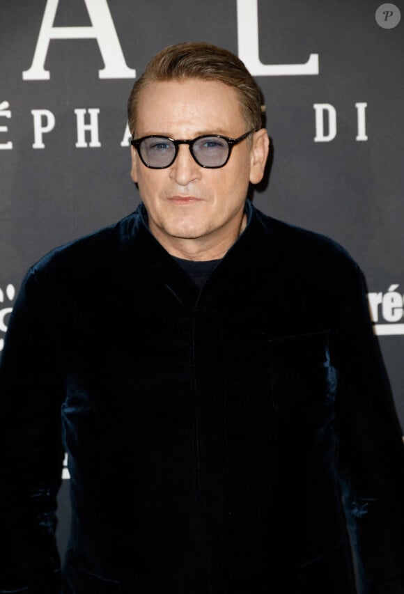 Benoît Magimel lors de l'avant-première du film "Rosalie" au cinéma Pathé Wepler à Paris le 4 avril 2024. © Marc Ausset-Lacroix / Bestimage 