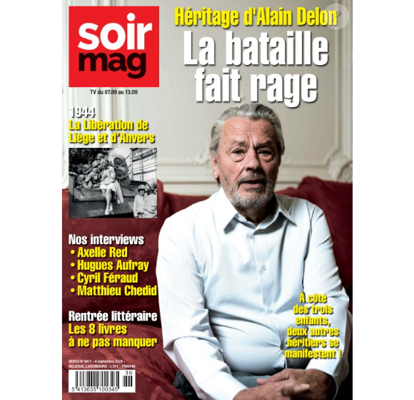 Couverture du magazine Soir Mag du mercredi 4 septembre 2024