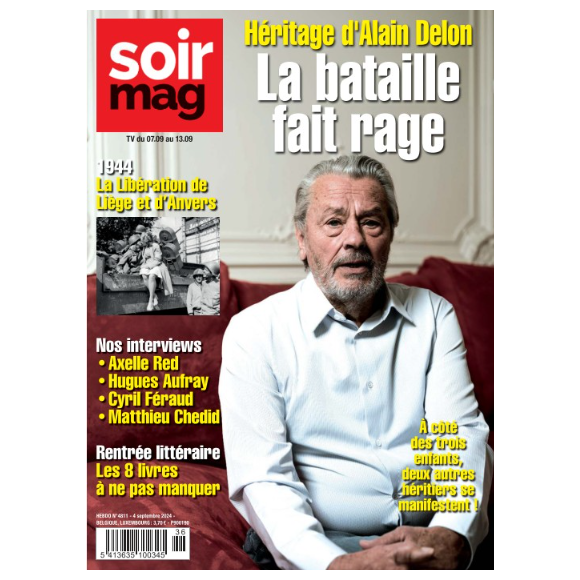 Couverture du magazine Soir Mag du mercredi 4 septembre 2024