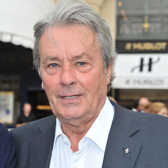 ALAIN DELON - inauguration de la boutique "hublot" Place Vendome HUBLOT . © Guillaume Gaffiot /Bestimage