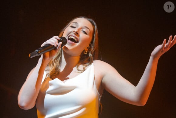 Héléna Bailly lors du concert de la Star Academy à Lyon, le 15/03/24. Photo Sandrine Thesillat / Panoramic 