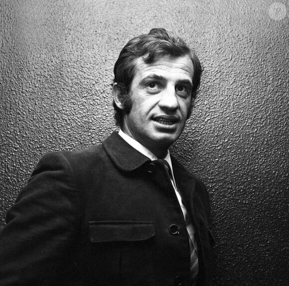 Photo d'archive de l'acteur Jean-Paul Belmondo faisant la promotion de son film Le Casse à Lyon, France, le 15 octobre 1971. Photo par APS-Medias/ABACAPRESS.COM