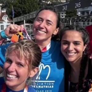 Bruce Toussaint a relaté que Garance Pardigon avait participé à un triathlon avec Gilles Bouleau
Garance Pardigon et Gilles Bouleau au triathlon de Gérardmer