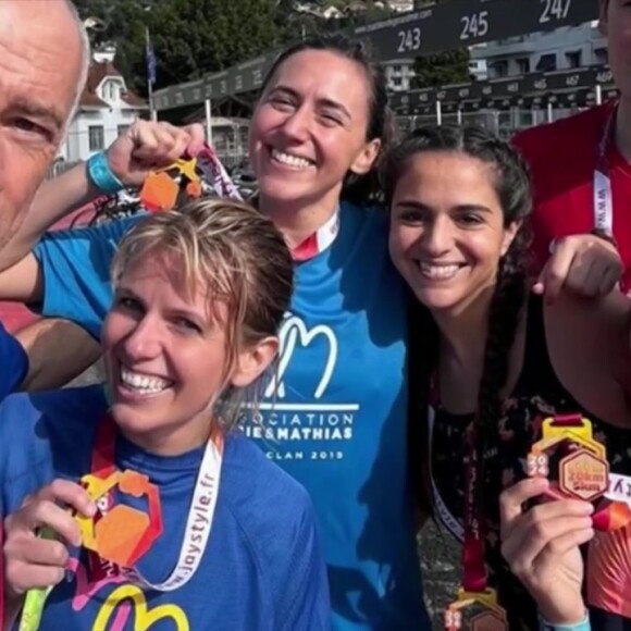 Bruce Toussaint a relaté que Garance Pardigon avait participé à un triathlon avec Gilles Bouleau
Garance Pardigon et Gilles Bouleau au triathlon de Gérardmer