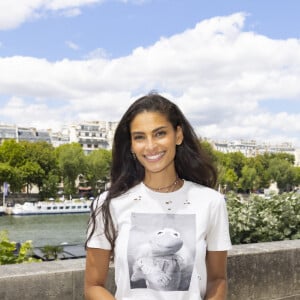 Exclusif - Tatiana Silva - Festival des Livres et des Artistes organisé par l'association "Lecture pour Tous" engagée dans la lutte contre l'illettrisme au Mail Branly à Paris le 3 juillet 2022. © Pierre Perusseau / Jack Tribeca / Bestimage 