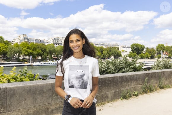 Exclusif - Tatiana Silva - Festival des Livres et des Artistes organisé par l'association "Lecture pour Tous" engagée dans la lutte contre l'illettrisme au Mail Branly à Paris le 3 juillet 2022. © Pierre Perusseau / Jack Tribeca / Bestimage 