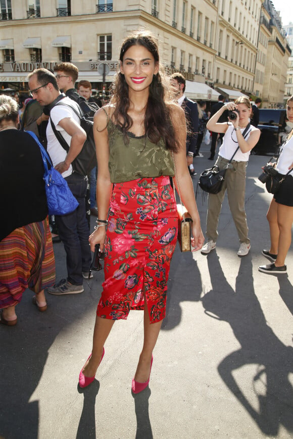 Tatiana Silva - Arrivées au défilé de mode "Fendi", collection Haute-Couture automne-hiver 2018/2019, à Paris. Le 4 juillet 2018 