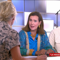 "Vous avez vu la tête de mon fils ?" : Carole Bouquet inquiète pour Dimitri Rassam, son arrivée en fanfare dans C à Vous (VIDÉO)