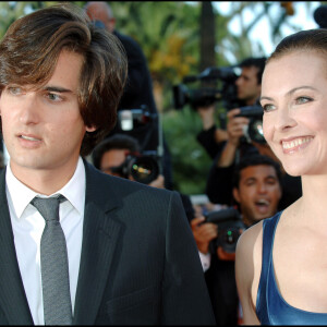 Carole Bouquet et son fils Dimitri Rassam à Cannes