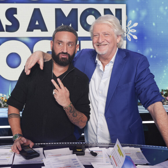 Exclusif - Cyril Hanouna, Patrick Sebastien - Emission TPMP (Touche Pas à Mon Poste) présentée en direct par C.Hanouna et diffusée sur C8 le 19 décembre 2023. © Jack Tribeca / Bestimagee