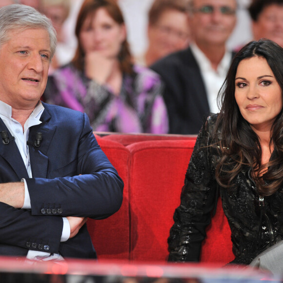 Patrick Sébastien et son ex Nana se sont réunis pour un événement
PATRICK SEBASTIEN & SA COMPAGNE NANA - ENREGISTREMENT DE L'EMISSION ' VIVEMENT DIMANCHE ' . © Guillaume Gaffiot /Bestimage