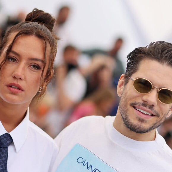 Adèle Exarchopoulos et François Civil - Photocall du film "L'Amour Ouf" (Beating Hearts / Compétition) lors du 77ème Festival International du Film de Cannes (14 - 25 mai 2024), le 24 mai 2024. © Jacovides / Moreau / Bestimage 