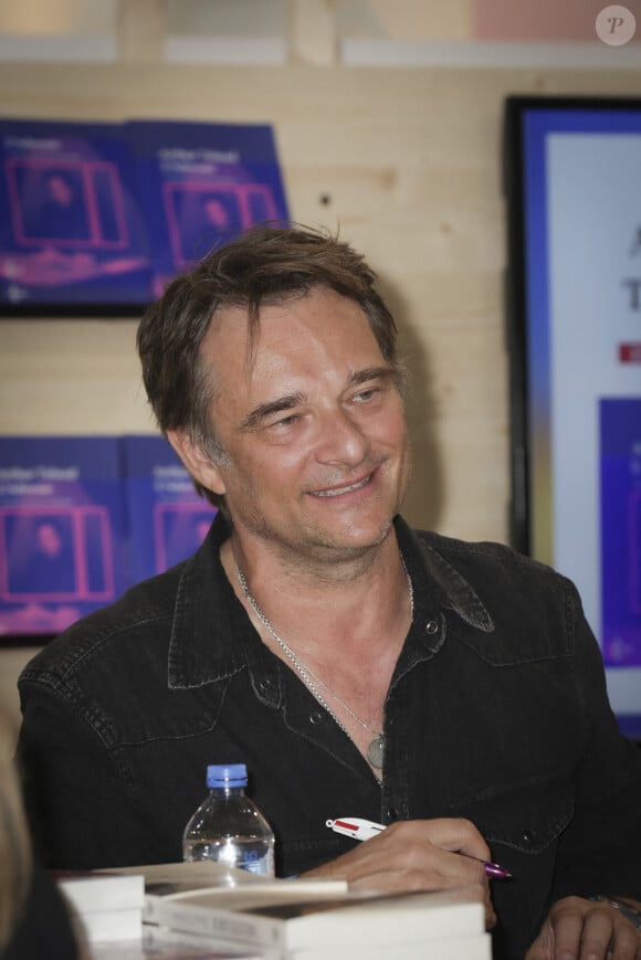 David Hallyday, lors du Festival du Livre à Paris, France, le 14 avril 2024. © Jack Tribeca / Bestimage 