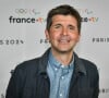 Mais c'est bien avec Thomas Sotto, qu'elle pensait animer la matinale de la seconde chaîne
Le journaliste Thomas Sotto pose pour un photocall avant la conférence de presse "Paris 2024" de France Télévision à Paris le 11 juin 2024. Photo par Firas Abdullah/ABACAPRESS.COM