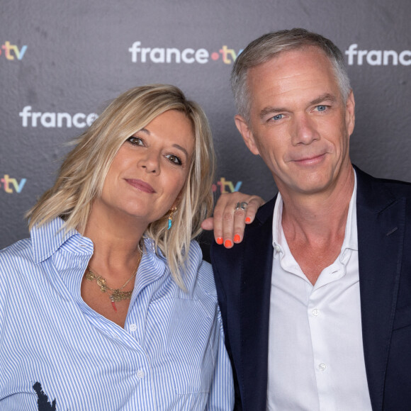 Après avoir quitté TF1 il y a 15 ans, l'animatrice retrouve Julien Arnaud dans "Télématin" sur France 2
Flavie Flament, Julien Arnaud assistent à la présentation de presse de France TV le 4 septembre 2024 à Paris, France. Photo par Nasser Berzane/ABACAPRESS.COM