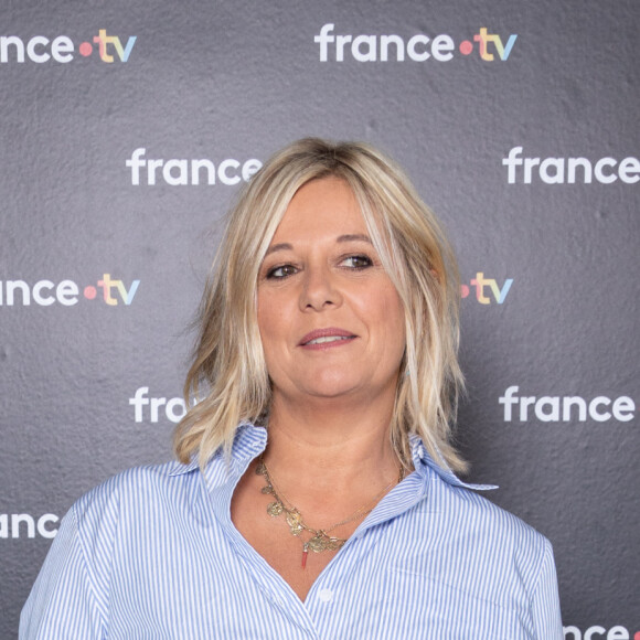 Flavie Flament assiste à la présentation de presse de France TV le 04 septembre 2024 à Paris, France. Photo par Nasser Berzane/ABACAPRESS.COM