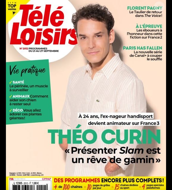 Couverture de Télé Loisirs du 16 septembre.