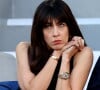 Nolwenn Leroy et son compagnon Arnaud Clément - Célébrités dans les tribunes des Internationaux de France de tennis de Roland Garros 2024 à Paris le 7 juin 2024. © Jacovides-Moreau/Bestimage 