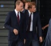 Entre les 2 frères, l'entente n'était pas au beau fixe il y a plusieurs années de cela
Le prince William et prince Harry - Cérémonie d'ouverture des Invictus Games à Londres le 10 septembre 2014. 