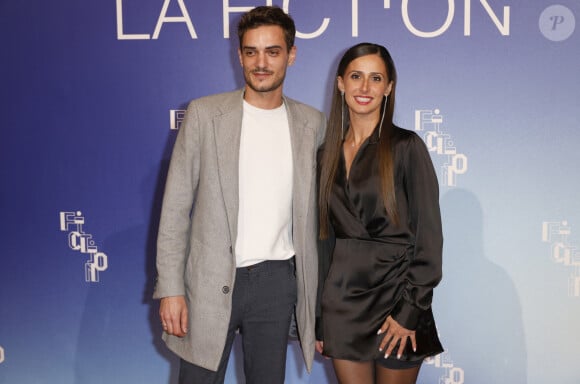 Loïc et Ludivine de l'émission Mariés au premier regard - Photocall de la projection du téléfilm "Cat's Eyes" lors de la 26ème Edition du Festival de la Fiction de La Rochelle, France, le 12 septembre 2024. © Christophe Aubert via Bestimage