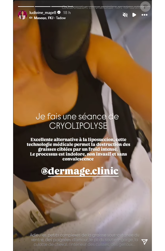 Elle continue à partager ses aventures sur Instagram
Ludivine, ancienne candidate de "Mariés au premier regard"