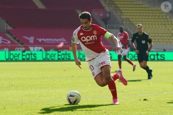 Wissam Ben Yedder (AS Monaco) - Match de Ligue 1 Uber Eats "Monaco - Le Havre (1-1)" au stade Louis II, le 4 février 2024.