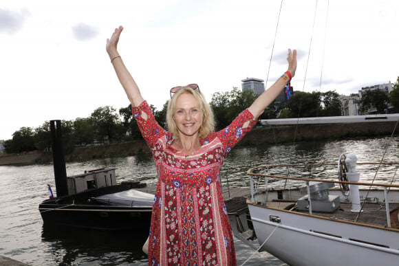 ce jeudi 19 septembre !
Alexandra Vandernoot lors du 9ème Trophée de la Pétanque gastronomique au Port Yacht Marina à Paris, le 29 juin 2023. © Cédric Perrin / Bestimage