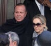 il vit depuis plus de trente ans avec la même femme.
Julio Iglesias et Miranda Rijnsburger assistent au service funéraire d'Oscar De La Rentta à l'église St Ignatius Loyola à Park Avenue à Manhattan, New York City, NY, USA. Photo par Charles Guerin/ABACAPRESS.COM