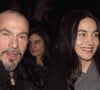 ... appuyé dans son combat par son indéfectible soutien, sa femme Azucena... Le chanteur français Florent Pagny et sa femme Azucena arrivent à l'ouverture du 2ème festival international du film latino-américain à Paris, France, le 06 décembre 2006. Photo par Giancarlo Gorassini/ABACAPRESS.COM