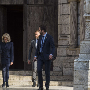 Stéphane Bern et Brigitte Macron - Déplacement du président de république, Emmanuel Macron à l'occasion de la 41ème édition des journées européennes du patrimoine à Chartres, visite du trésor de la Cathédrale de Chartres - Chartres le 20 septembre 2024. © Arnaud Hebert / Pool / Bestimage