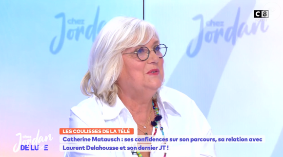 Catherine Matausch dans "Chez Jordan", le 23 septembre 2024, sur C8