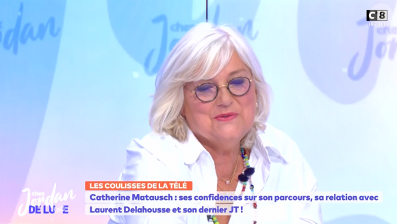 Catherine Matausch dans "Chez Jordan", le 23 septembre 2024, sur C8