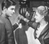 Le Guépard avait décidé de la quitter 
Alain Delon et Romy Schneider sur le tournage de Christine en 1958, à l'occasion duquel ils se sont connus et sont tombés amoureux.