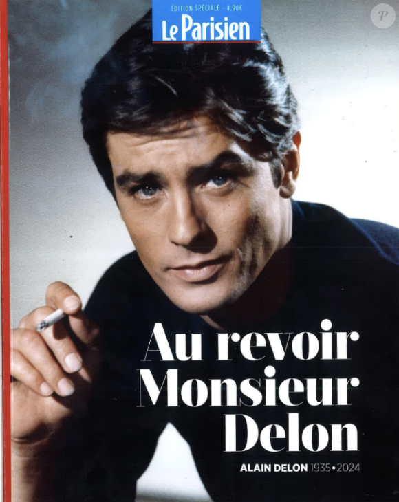 "Le Parisien", Alain Delon.