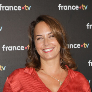 Julia Vignali au photocall de la conférence de presse de rentrée de France Télévisions à Paris, France, le 4 septembre 2024. © Coadic Guirec/Bestimage  France TV Press Presentation in Paris, France, on September 4th, 2024. 