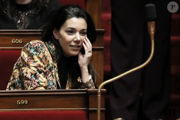 Sophia Chikirou, députée LFI - Séance de questions au gouvernement à l'assemblée nationale, Paris, le 29 novembre 2022. © Stéphane Lemouton / Bestimage