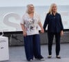 Josiane Balasko et Hélène Vincent au photocall du film "Quand vient l'automne" lors de la 72ème édition du festival international du film de San Sebastian (Saint Sébastien) SSIFF le 22 septembre 2024  