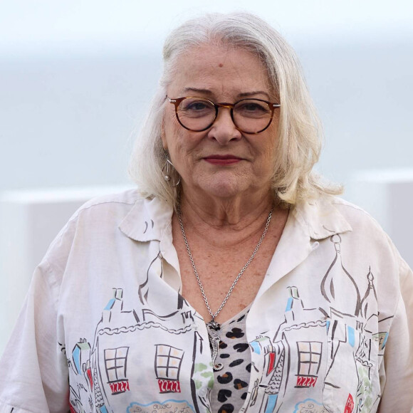 Josiane Balasko au photocall du film "Quand vient l'automne" lors de la 72ème édition du festival international du film de San Sebastian (Saint Sébastien) SSIFF le 22 septembre 2024  