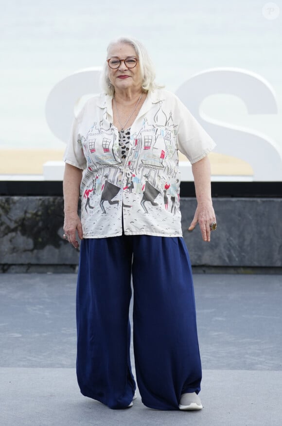 Josiane Balasko — ´Quand vient l'automne (When Fall Is Coming) photocall during 72nd San Sebastian International Film Festival.San Sebastian - September 22, 2024. © Lalo Yasky/Bestimage 