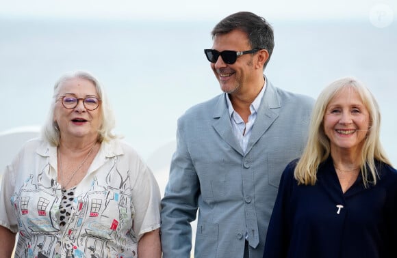 Helene Vincent, François Ozon, Josiane Balasko - ´Quand vient l'automne (When Fall Is Coming) photocall during 72nd San Sebastian International Film Festival.San Sebastian - September 22, 2024. © Lalo Yasky/Bestimage