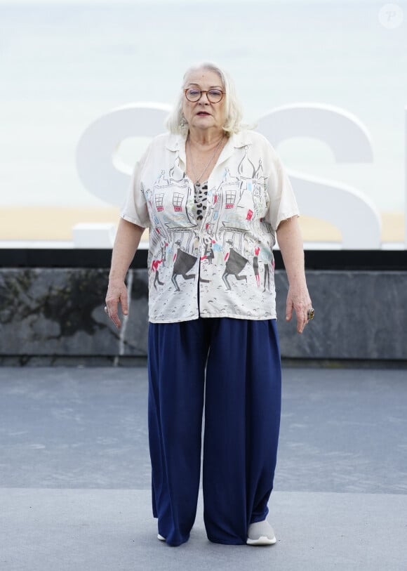 Josiane Balasko — ´Quand vient l'automne (When Fall Is Coming) photocall during 72nd San Sebastian International Film Festival.San Sebastian - September 22, 2024. © Lalo Yasky/Bestimage 