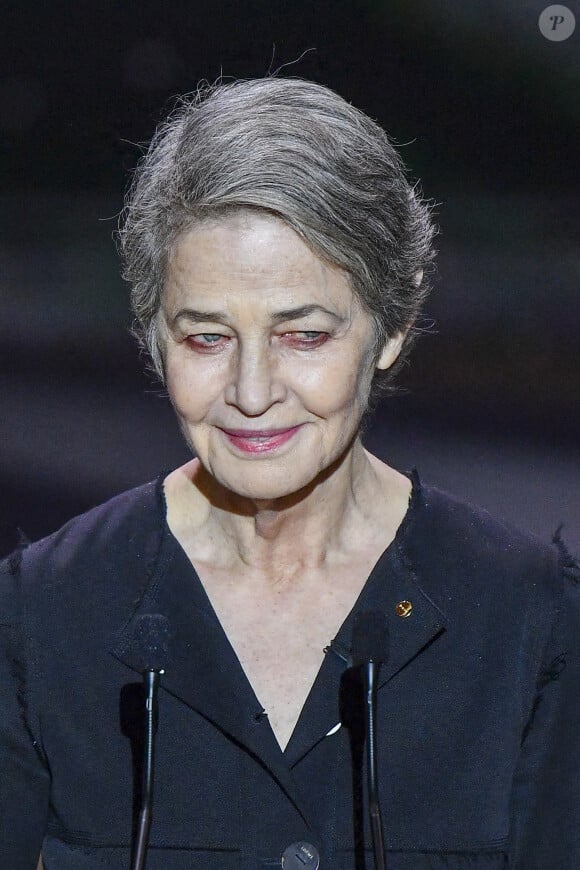 Charlotte Rampling - 46e cérémonie des César à l'Olympia à Paris, le 12 mars 2021. © Dominique Charriau / Pool / Bestimage