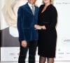 Elle n'hésite pas à lancer quelques piques à son futur ex-mari.
Paul et Luana Belmondo - Photocall de la cérémonie du Prix Lumière lors du 8ème Festival Lumière à Lyon. Le 14 octobre 2016 © Dominique Jacovides / Bestimage