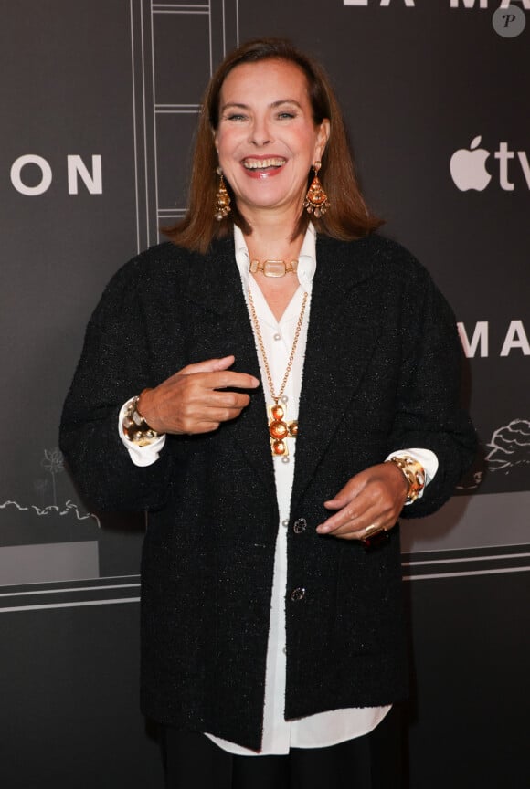 Carole Bouquet - Avant-première de la série "La Maison" première série en langue française d'Apple TV+ à l'Elysées Biarritz à Paris le 11 Septembre 2024. © Coadic Guirec/Bestimage