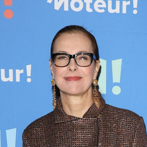 Carole Bouquet - Dîner de Gala Moteur! à la Bibliothèque Nationale de France (BNF) à Paris le 25 mars 2024 © Guirec Coadic / Bestimage