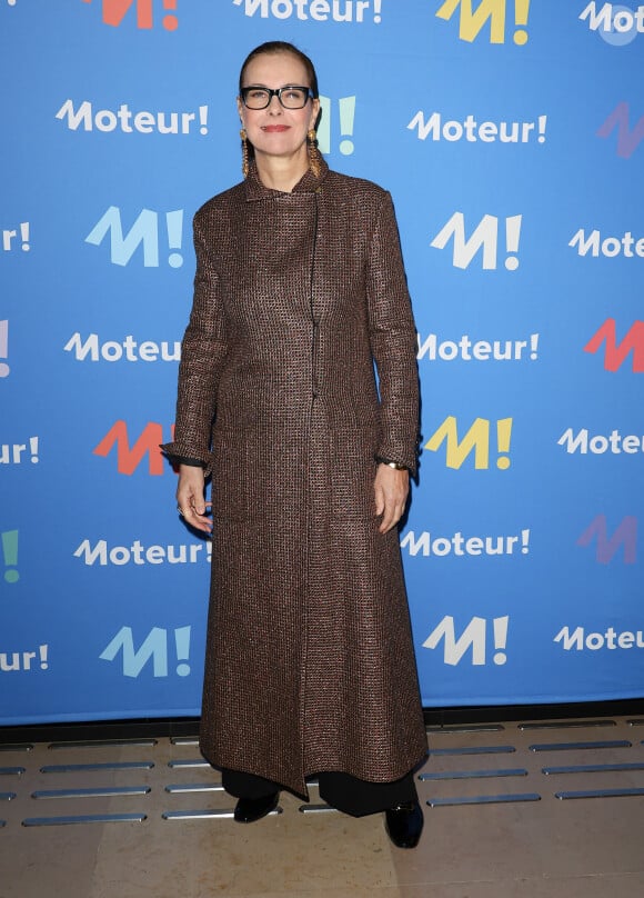 Carole Bouquet - Dîner de Gala Moteur! à la Bibliothèque Nationale de France (BNF) à Paris le 25 mars 2024 © Guirec Coadic / Bestimage